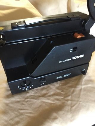 Bell & Howell 10ms Dual 8mm 8 Std 8 Variable Speed Movie Projector
