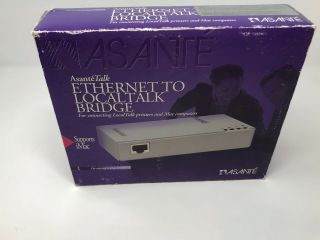 Asante Asantetalk Ethernet To Localtalk Bridge For Macintosh - -