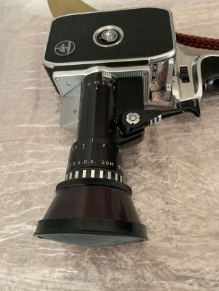 Bolex P1 Paillard Zoom P1 Reflex 8mm Movie Camera w/ Pistol BERTHIOT PAN - CINOR 3