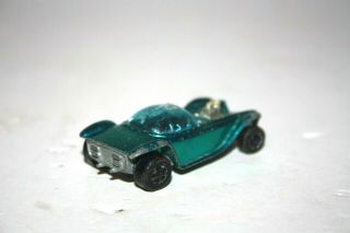 VTG Mattel 1967 hot wheels redlines LIGHT BLUE BEATNIK BANDIT H.  K.  diecast car 4