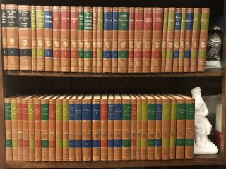 Encyclopedia Britannica 1952 Great Books Of The Western World Complete Set 1 - 54