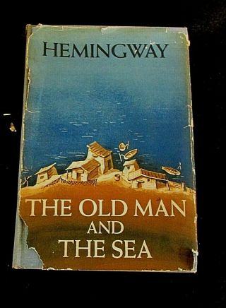 Ernest Hemingway: " The Old Man And The Sea " 1952 1st Edition Hc Scribners B42