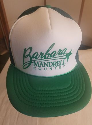 Vintage Barbara Mandrell Snapback Tour Cap,  Old Stock