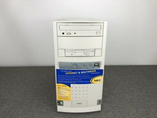 Nec Ready Gt100 Computer Amd - K6 - 2 450mhz Windows 98 60mb Ram 12gb Hard Drive