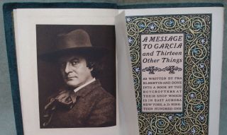 Elbert Hubbard Message to Garcia Roycrofters 1901 signed w/ 2 manuscript pages 3