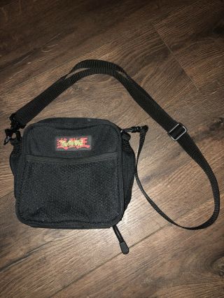 Vintage Yugioh Yu - Gi - Oh Carrying Case Game Boy Holder Bag Retro Black
