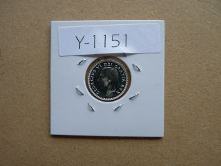 Vintage Canada 10 Cent Silver 1948 Value 80.  00 Y1151