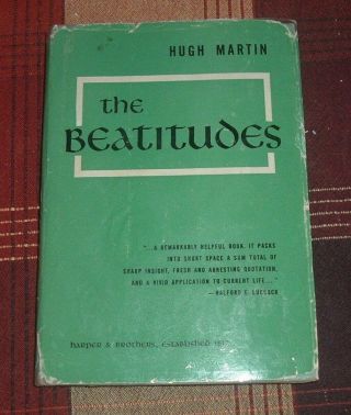 1953 The Beatitudes Hugh Martin British Order Of The Companions Of Honour Hc/dj