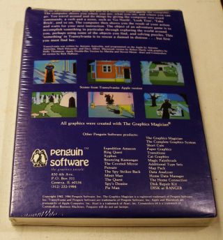 VERY RARE Transylvania by Penguin Software for Apple II,  IIe,  IIc,  IIGS - 2
