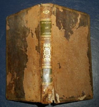 1823 ANTIQUE CHILDREN ' S BOOK,  3 ENGRAVINGS MORAL EDUCATION LITERATURE FOR YOUTH 3