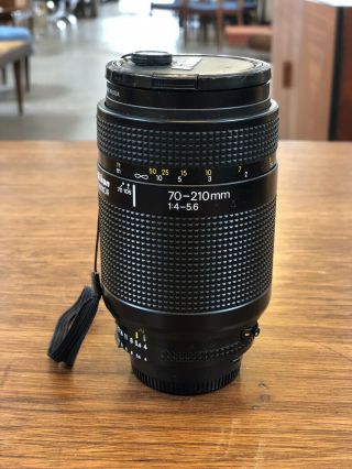 Vintage Nikon 70 - 210 Mm Af Nikkor Lens 1:4 - 5.  6 Tiffen 62mm