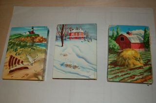 3 Vintage WHITMAN BOOKS BOBBSEY TWINS,  AT THE SEASHORE,  IN THE COUNTRY 2