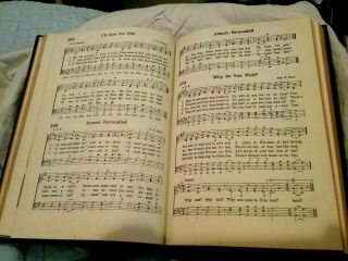 Vintage - The Broadman Hymnal - 1940 Green Hardcover Baptist Gospel Hymnal 1 3