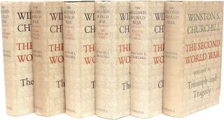 Winston Churchill - The Second World War - All First Editions With The Dj 