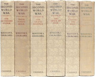 Winston CHURCHILL - The Second World War - ALL FIRST EDITIONS WITH THE DJ ' s. 2