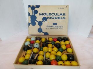 Vintage Sargent Molecular Models S - 61815