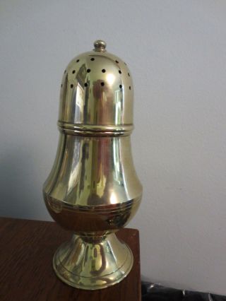 Vintage Brass Sugar Shaker Sifter