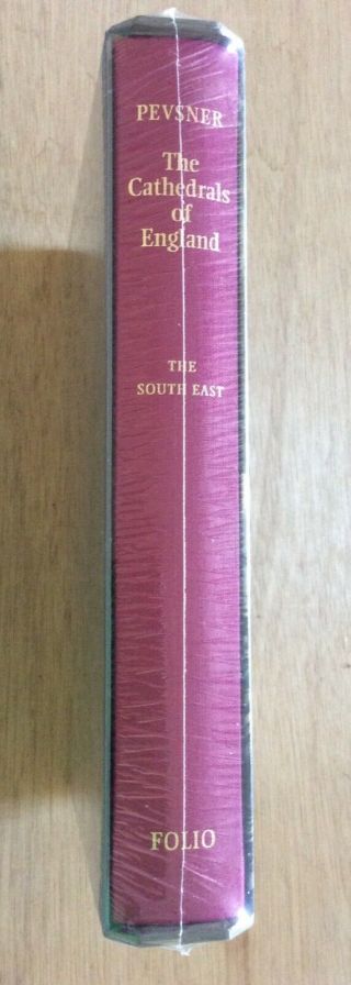 Folio Society The Cathedrals Of England The South East Pevsner Shrink Wrapped