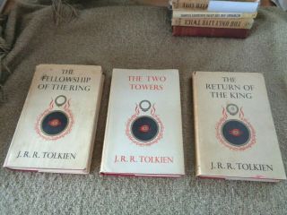 Scarce 1961 1st Edition - The Lord Of The Rings - J R R Tolkien - Hobbit