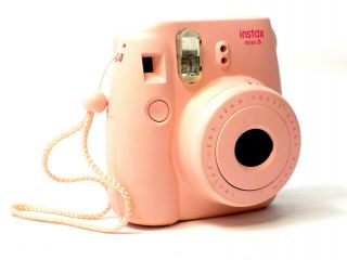Fujifilm Instax Mini 8 Camera Pink Fuji Film Polaroid Style Camera Only