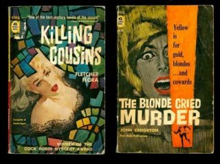 Ace Mystery Double F - 115.  Killing Cousins / The Blonde Cried Murder 150294