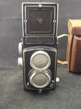 Rolleicord III Mod K3B TLR 6x6 Camera w/Xenar 3.  5/75mm Lens & Case - 1950 - 53 2