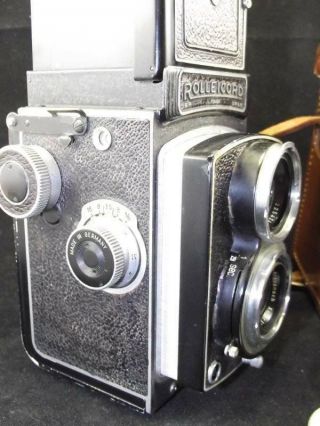 Rolleicord III Mod K3B TLR 6x6 Camera w/Xenar 3.  5/75mm Lens & Case - 1950 - 53 6