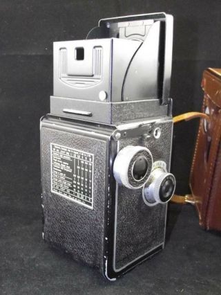 Rolleicord III Mod K3B TLR 6x6 Camera w/Xenar 3.  5/75mm Lens & Case - 1950 - 53 7