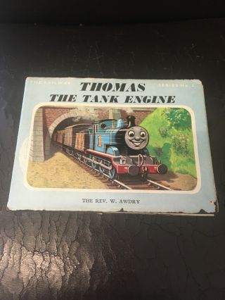 Vintage 1970 Thomas The Tank Engine Hardback Book By The Rev W.  Awdry.