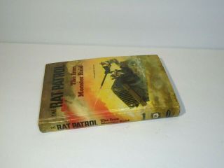 Vintage 1968 The Rat Patrol Iron Monster Raid Hardcover Whitman Book 2