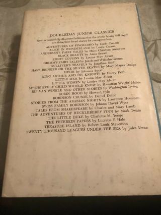 Little Men Louisa May Alcott Junior Deluxe Edition Vintage Book HC DJ 1954 3