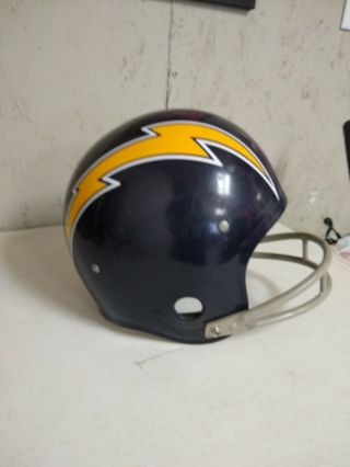 Vintage San Diego / La Chargers Football Helmet Rawlings Hnfl - N Large Youth