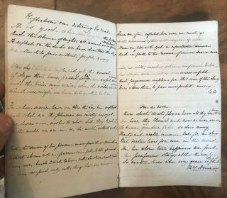1860s Poetry Manuscript Albums X2 Mary Terry Poetry Writing