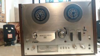Akai Gx - 4000d Stereo Reel To Reel Tape Deck/glass & X 
