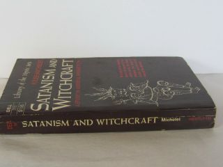 Satanism and Witchcraft - Michelet - Dell PB 7572 Black Mass - Satan - Occult 2
