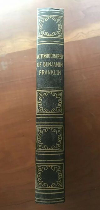 Franklin,  Benjamin THE AUTOBIOGRAPHY OF BENJAMIN FRANKLIN Art Type Edition 2