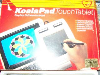 RARE Apple II Kola Pad Box/Software - Item great cond - Box worn Or 2