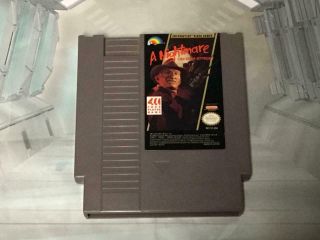 Nintendo Nes A Nightmare On Elm Street Game Authentic Vintage