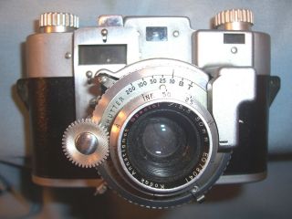 Kodak 35 Rangefinder 50mm Anastigmat Special Lens Relaxo Release Bakelite Camera