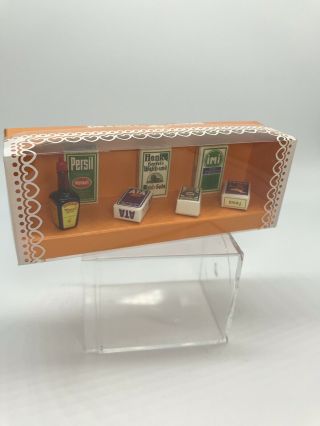 Dollhouse Miniature Bodo Hennig 6750 Vintage German Containers