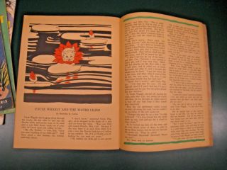 4 1943 Uncle Wiggily Paperback books American Crayon Company. 4