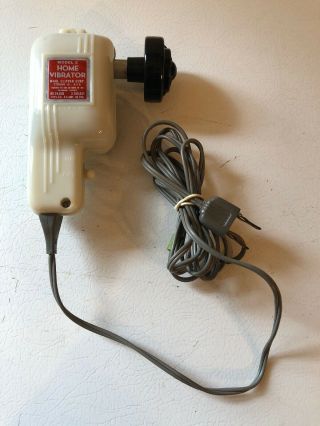 Vintage Wahl Home Vibrator/massager Electric Model E