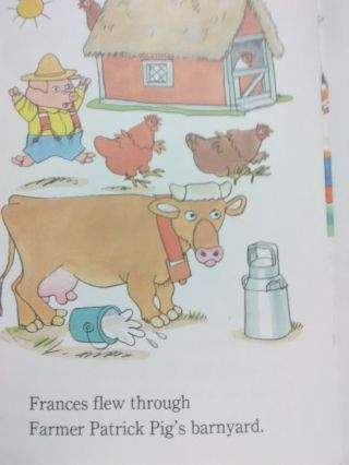 Richard Scarry ' s Frances Fix It: 1988 First Edition Hardcover 3