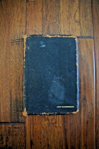 1901 The Holy Bible Signed Samuel Logan Brengle - Salvation Army - William Booth