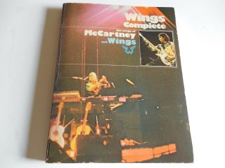 Vintage Paul Mccartney And Wings Complete Sheet Music Song Book - - 1977