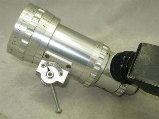 Som Berthiot Pan - Cinor 17.  5 - 70mm f2.  4 Chrome Zoom 16mm C - Mount Reflex Lens 5