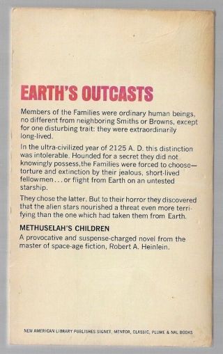 Methuselah ' s Children by Robert A.  Heinlein 2