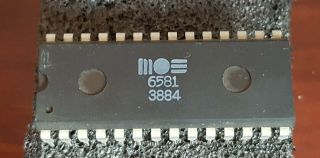 Mos 6581 Sid Chip,  For Commodore 64,  And,  Part,  Exrare