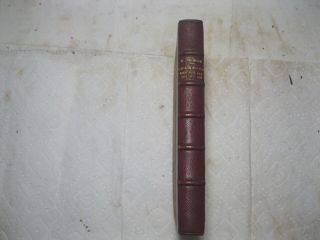 VINTAGE LEATHER BOOK THE CHATEAUX ROMANCES PRINTED IN 1932 ILLUSTRATED 2