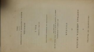 1841 1st Edition 2 VOL Yucatan Incidents of Travel John Stephens MAYA Chiapas 3